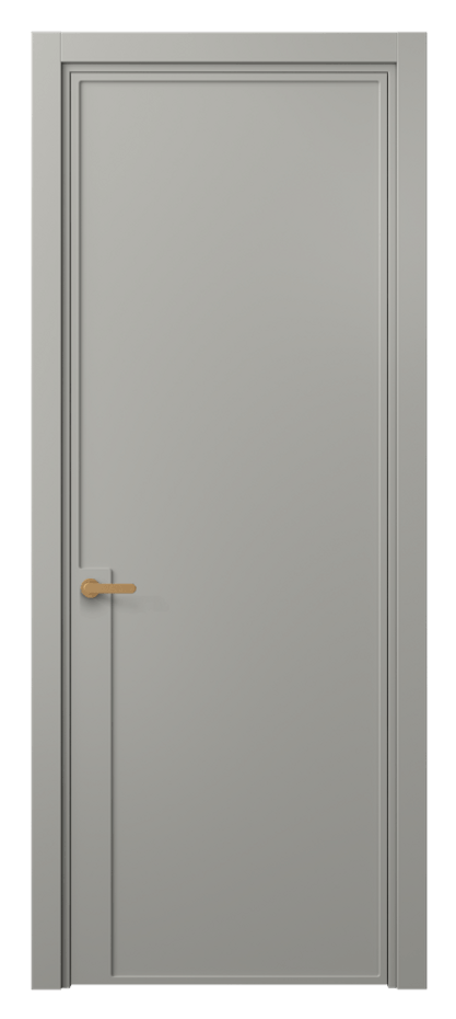Межкомнатная дверь Фрэйм 8603 Матовый нейтральный серый  Цена 45149 ₽ | Volhovec