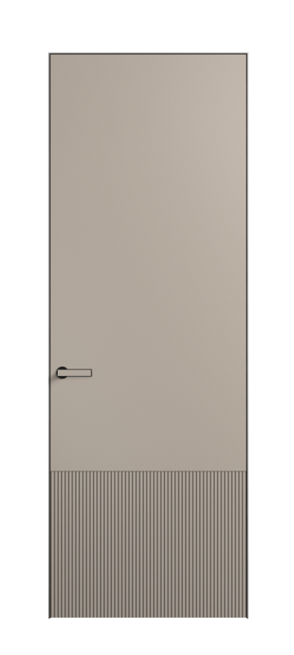 Дверь межкомнатная Velvet 8202 Матовый бисквитный. Скрытый короб Черный Цена 57169 . Фабрика дверей Волховец 8 (800) 551 43 19 Межкомнатная дверь Velvet 8202 Матовый бисквитный. Цена 57169 | Volhovec