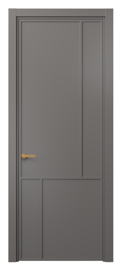 Межкомнатная дверь Фрэйм 8606 Матовый классический серый  Цена 45149 ₽ | Volhovec