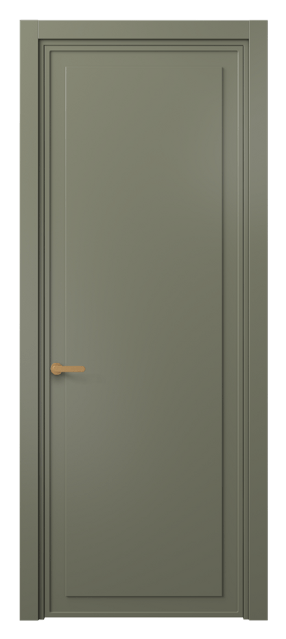 Межкомнатная дверь Frame 8602 Матовый оливковый тёмный  Цена 43919 ₽ | Volhovec