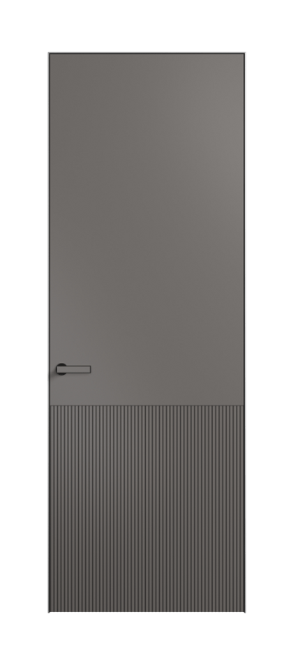 Межкомнатная дверь Velvet АКП 8204 Матовый классический серый. Цена 61569  | Volhovec