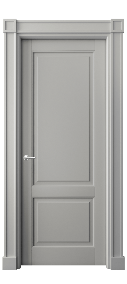 Межкомнатная дверь Тоскана Плано 6303 Матовый нейтральный серый  Цена 135339 ₽ | Volhovec