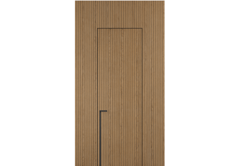 Панели для отделки стен Стеновая панель Фрезерованные Дуб миндальный матовый. Цвет Дуб миндальный матовый. Материал Шпон Naturwood. Коллекция Фрезерованные. Картинка.