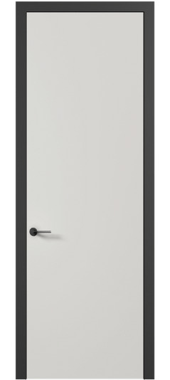 Межкомнатная дверь 0010 МСР Матовый серый. Цвет Матовый серый. Материал Гладкая эмаль. Коллекция Planum Pro. Фото. Дверь межкомнатная 0010 МСР Матовый серый. Цвет Матовый серый. Материал Гладкая эмаль. Коллекция Planum Pro. Картинка.