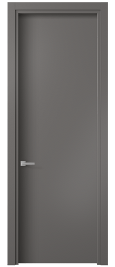 Межкомнатная дверь 0010 МКЛС. Цвет Матовый классический серый. Материал Гладкая эмаль. Коллекция Planum. Фото. Дверь межкомнатная 0010 МКЛС. Цвет Матовый классический серый. Материал Гладкая эмаль. Коллекция Planum. Картинка.