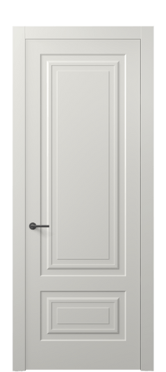 Дверь межкомнатная АКП 8441 МСР Матовый серый. Цвет Матовый серый. Материал Гладкая эмаль. Коллекция Mascot. Картинка.