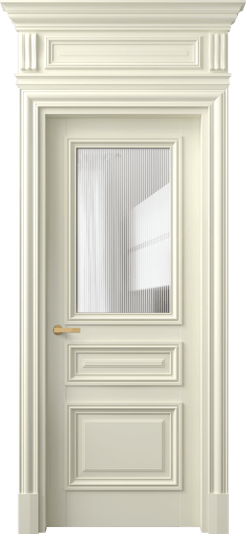 Дверь межкомнатная 7304 ММБ DUNE. Цвет Матовый молочно-белый. Материал Гладкая эмаль. Коллекция Антик. Картинка.