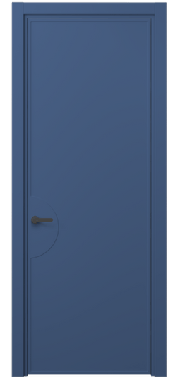 Дверь межкомнатная 8604 Отдалённо-синий RAL 5023. Цвет RAL Отдалённо-синий RAL 5023. Материал Гладкая эмаль. Коллекция Фрэйм. Картинка.