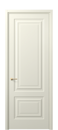 Дверь межкомнатная 8451 ММБ. Цвет Матовый молочно-белый. Материал Гладкая эмаль. Коллекция Маскот. Картинка.