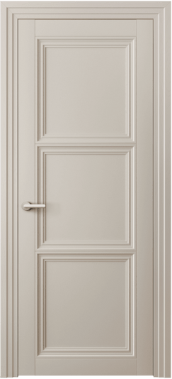 Дверь межкомнатная 2503 МСБЖ. Цвет Матовый светло-бежевый. Материал Гладкая эмаль. Коллекция Центро. Картинка.