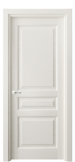 Дверь межкомнатная 0711 ДБЖ. Цвет Дуб жемчуг. Материал Массив дуба эмаль. Коллекция Лигнум. Картинка.