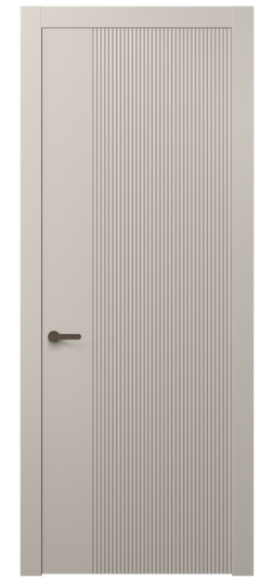 Дверь межкомнатная АКП 8623 МСБЖ. Цвет Матовый светло-бежевый. Материал Гладкая эмаль. Коллекция Dune. Картинка.