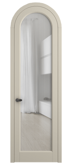 Дверь межкомнатная 6814 МБСР MORU. Цвет Матовый бежево-серый. Материал Гладкая эмаль. Коллекция Palazzo. Картинка.