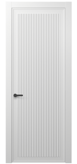 Дверь межкомнатная АКП 8642 МБЛ. Цвет Матовый белоснежный. Материал Гладкая эмаль. Коллекция Alba. Картинка.