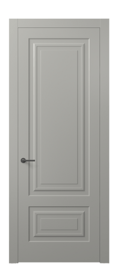 Дверь межкомнатная АКП 8441 МНСР Матовый нейтральный серый. Цвет Матовый нейтральный серый. Материал Гладкая эмаль. Коллекция Маскот. Картинка.