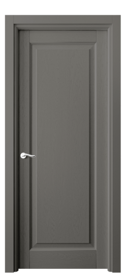 Дверь межкомнатная 0701 ДКЛС. Цвет Дуб классический серый. Материал Массив дуба эмаль. Коллекция Lignum. Картинка.