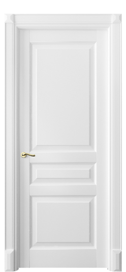 Дверь межкомнатная 0711 ББЛ. Цвет Бук белоснежный. Материал Массив бука эмаль. Коллекция Lignum. Картинка.
