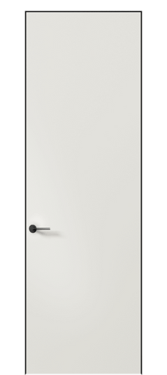 Дверь межкомнатная АКУ 0010 МЖМ Матовый жемчужный. Цвет Матовый жемчужный. Материал Гладкая эмаль. Коллекция Планум Про. Картинка.