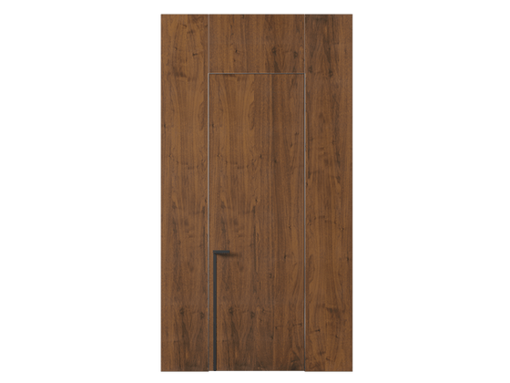 Панели для отделки стен Стеновая панель в древесной отделке Орех медный матовый. Цвет Орех медный матовый. Материал Шпон Naturwood. Коллекция Древесные отделки. Картинка.